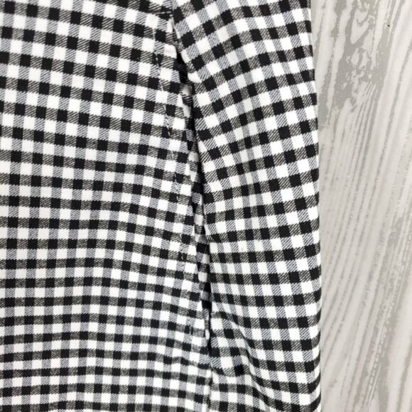 Gingham Plaid Mini Tennis Skirt Retro Urban Outfitters Pockets - Picture 4 of 6